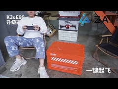 कैमरा और रिमोट कंट्रोल के साथ हल्का ग्रे 2.4GHZ हवाई ड्रोन